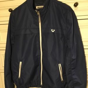 Blue true religion jacket
